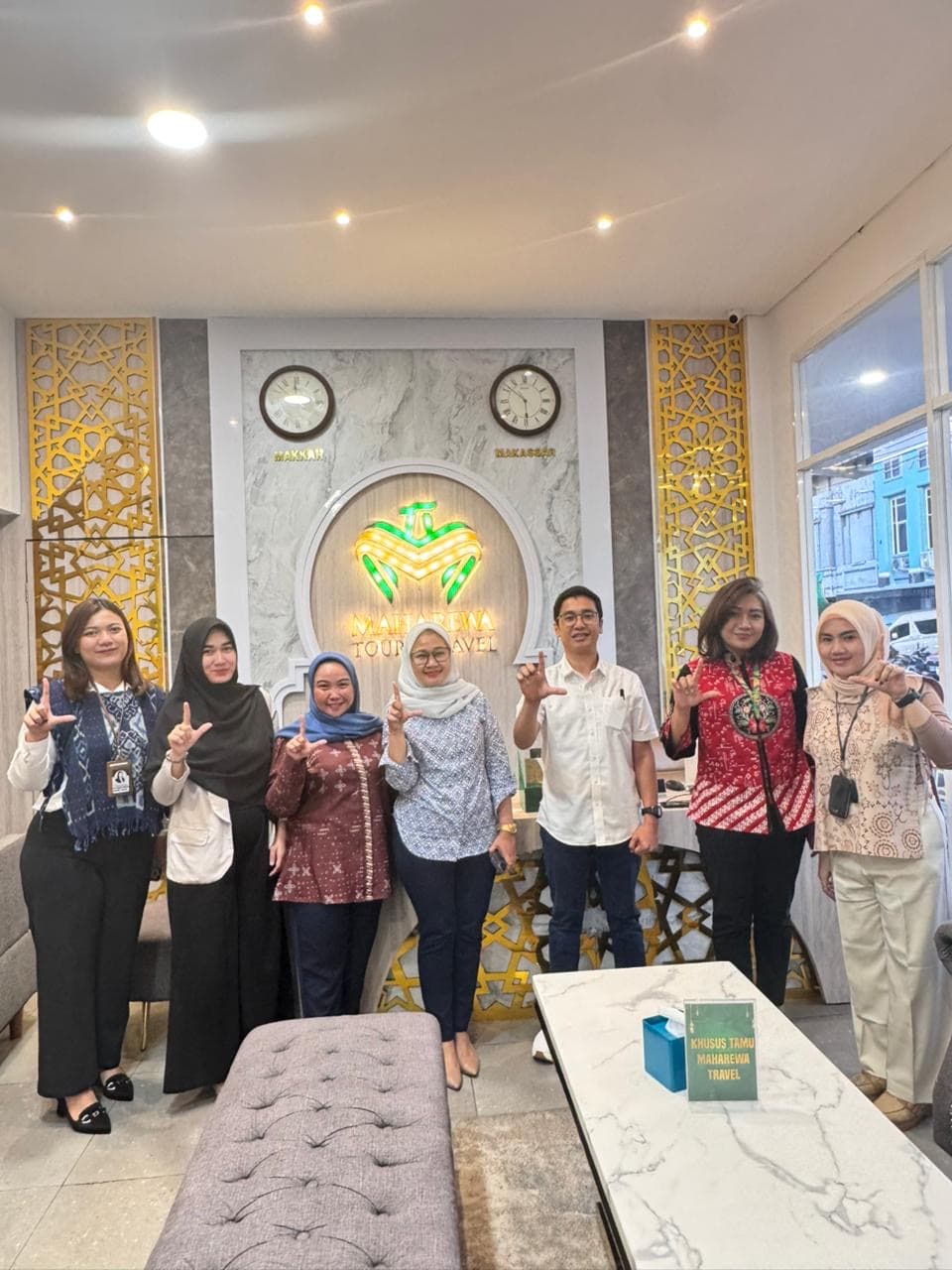 Tiga Maha Rewa dan Bank Mandiri KCP Hertasning Bahas PKS Pemberkasan KPR