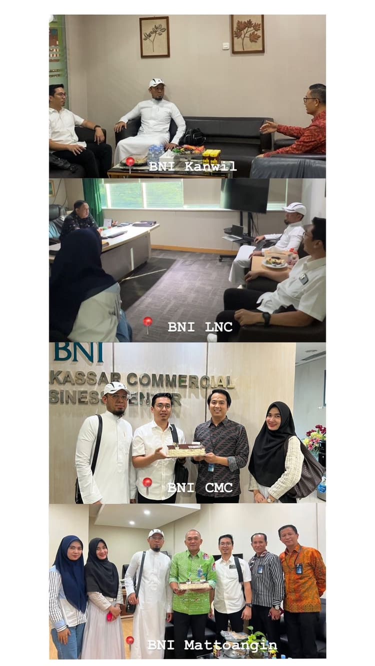 Tiga Maha Rewa Hadiri Kunjungan Silaturahmi dalam Rangka HUT BNI ke-80