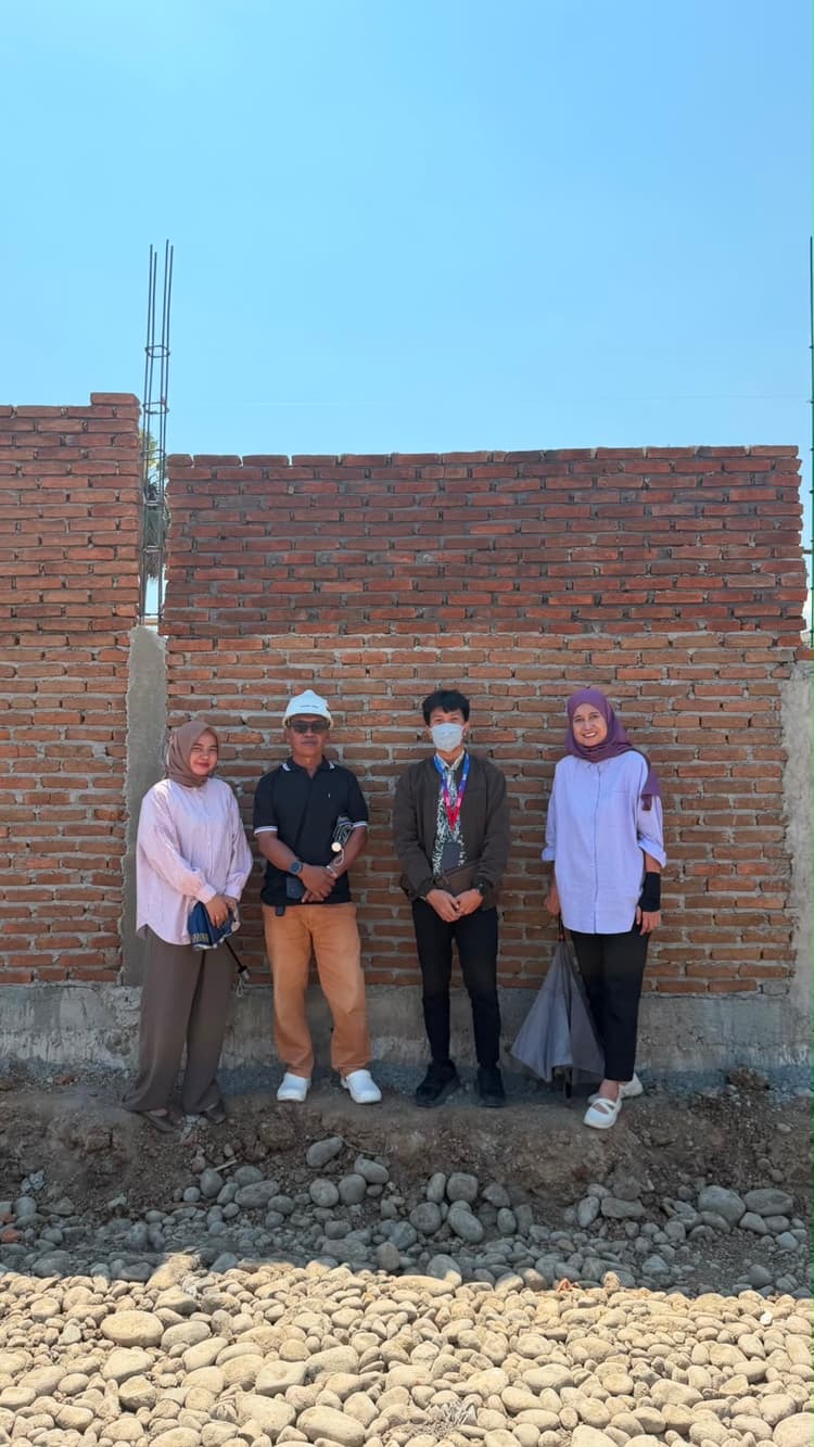 Analis Risiko BTN CBC Makassar Lakukan Kunjungan ke Proyek Bumi Maliga Takalar